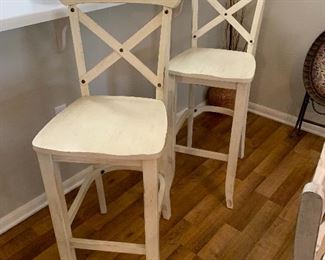 $65- Cute country barstools two available