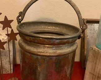 $75- Antique copper pot