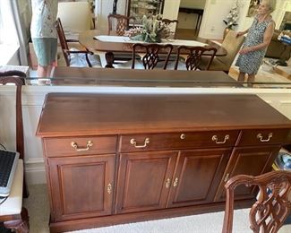 Wellington Hall Mahogany buffett 64x34x18 