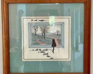 Cross-stitch friends