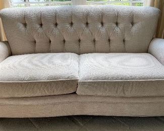 Tufted back sofa by Century