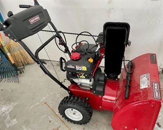 Craftsman snowblower 24 inch electric start 
