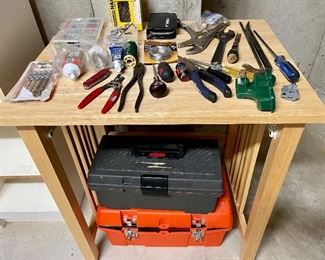 Variety of tools 