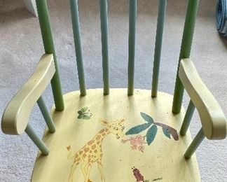 Green & yellow rocker 