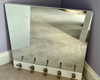 Mirror w/ hooks