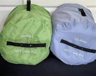L.L. Bean sleeping bags