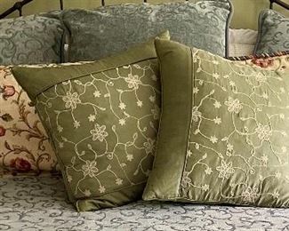 More decorative pillows