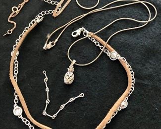 Fashion jewelry pieces

Pineapple is sterling 