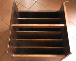 Rosewood Magazine Rack