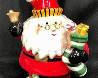 Santa Cookie Jar