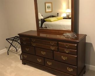 DRESSER WITH MIRROR