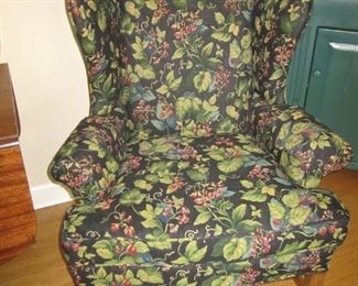 PAIR OF WINGBACK CHAIRS
