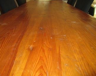 VERY NICE FARM STYLE DINING TABLE