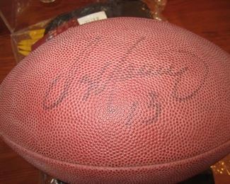 SIGNED FOOTBALL
