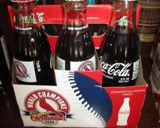 COKE 2006 COMMEMORATIVE 6 PACK BOTTLES