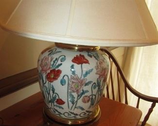 FLOWER CERAMIC LAMP