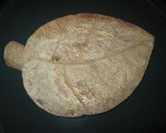 DECORE STONE LEAF DISH