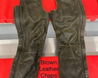 Brown Leather ChapsXL