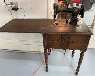 Antique Ruby Sewing Machine