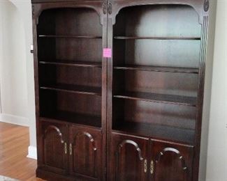 Ethan Allen Bookcases with cabinets