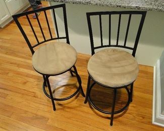 Pair of Bar/Kitchen counter height stools