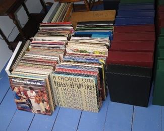 Records and more books