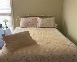 Double Brass Bed 