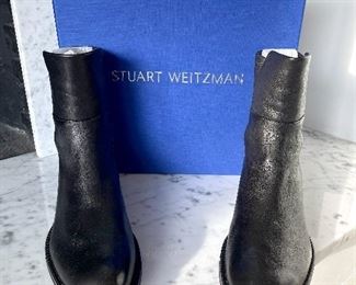 Stuart Weitzman Black Bootie. Brand New, never worn. Size 8.