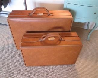 2 Piece Hartmann Belted Leather Luggage