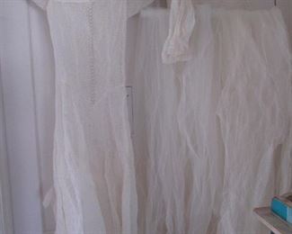 Vintage Wedding Dress, Veils