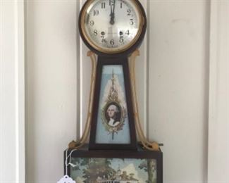 Seth Thomas George Washington clock 