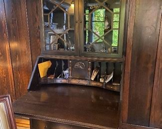 Another view of the open secretary
