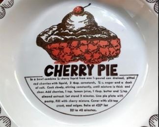 cherry pie plate