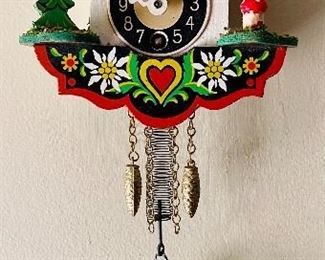 Hechinger Vintage Miniature West Germany Cuckoo Clock
