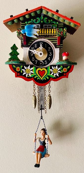 Hechinger Vintage Miniature West Germany Cuckoo Clock