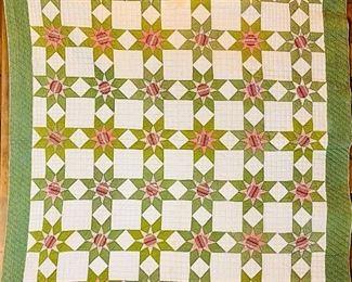 Star Quilt — 87 x 76 inches