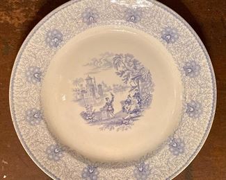 Syracuse China - Blue and White Plate