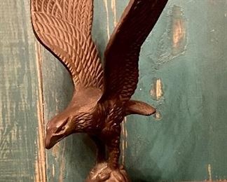 Brass Eagle Statue
