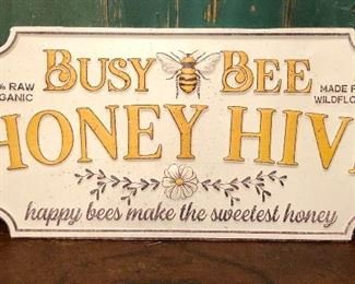 Busy Bee Honey Hove Plaque