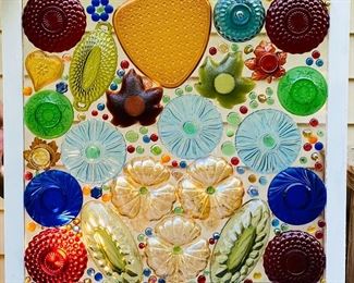 STUNNING - Handmade Stain Glass Window