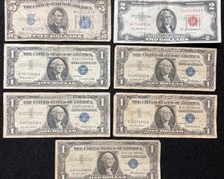 Vintage Paper Currency