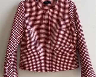 Talbots Red Polka Dot Jacket