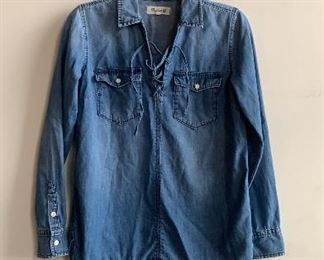 Madewell denim shirt