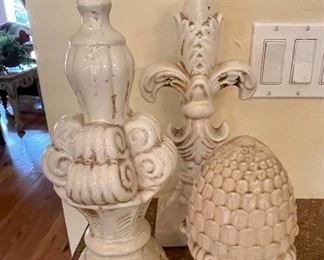 decorative pottery pieces