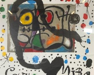 JOAN MIRO Galerie Maeght Lithograph
