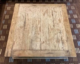 Lexington wood coffee table - 17"x 43.5"