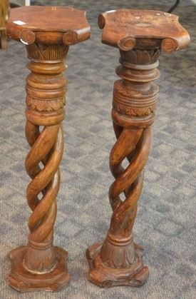 1614 - Twist Column Fern Stand x2
