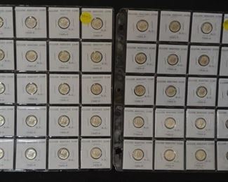 3811 2 Sheets of Silver Dimes