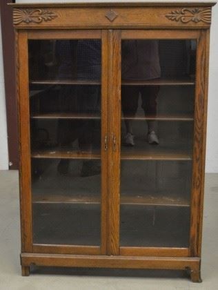 4610 Oak 4 Shelf Bookcase