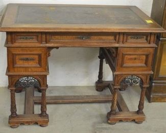 9010 Leather Top French Desk